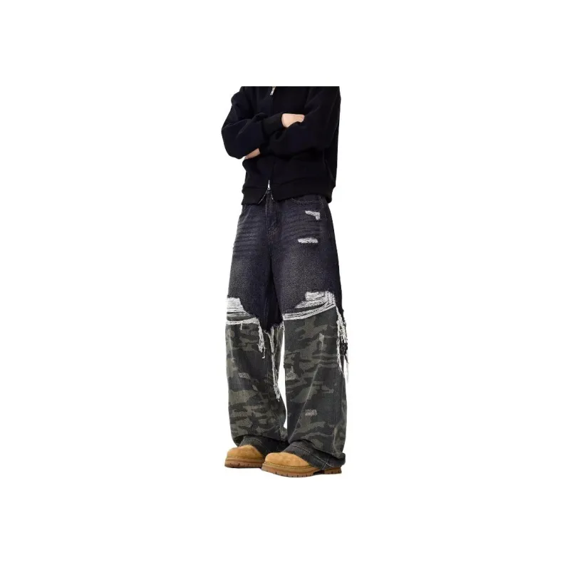 NEAR HERE Jeans Unisex Black-0