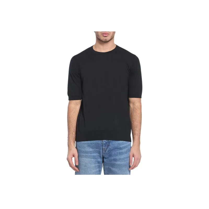 JOHN SMEDLEY T Shirt Men's Black-2