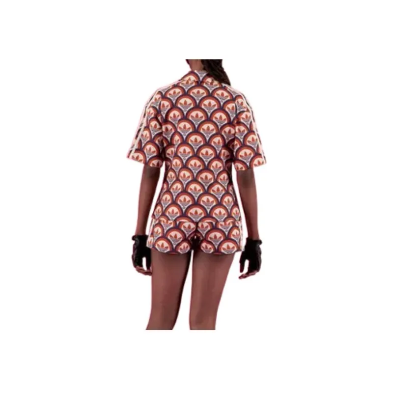 GUCCI X Adidas Interlocking G And Trefoil Shirt Multicolor-2