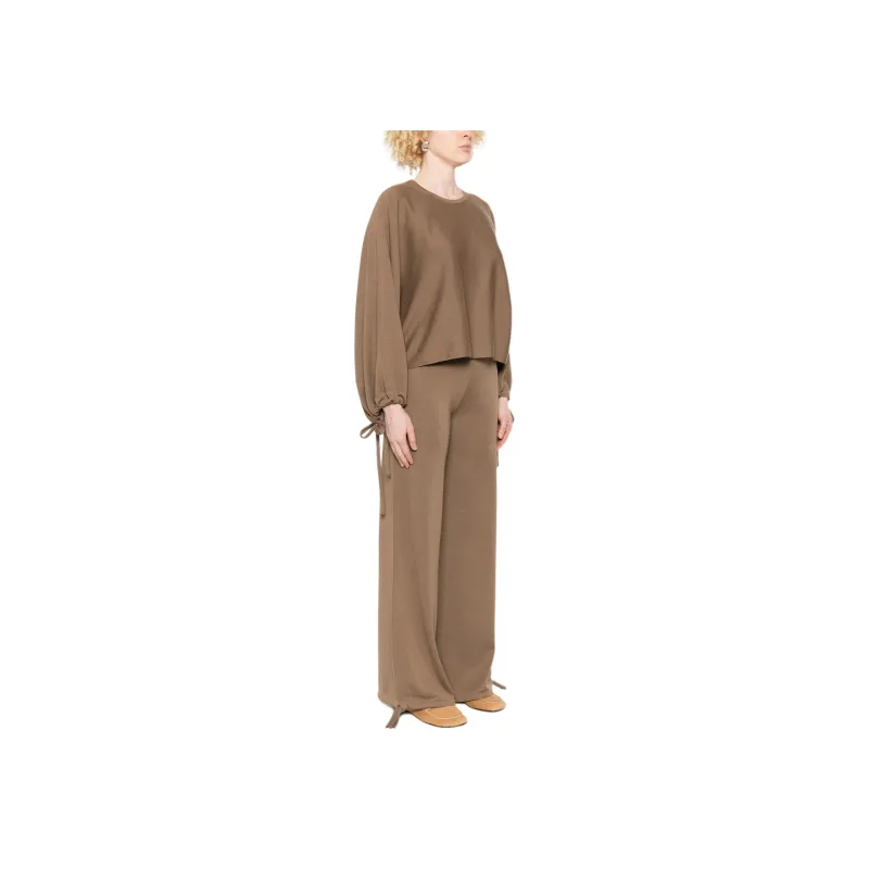 'S MAX MARA SS25 Sweater Women's Hu Tao Brown-3