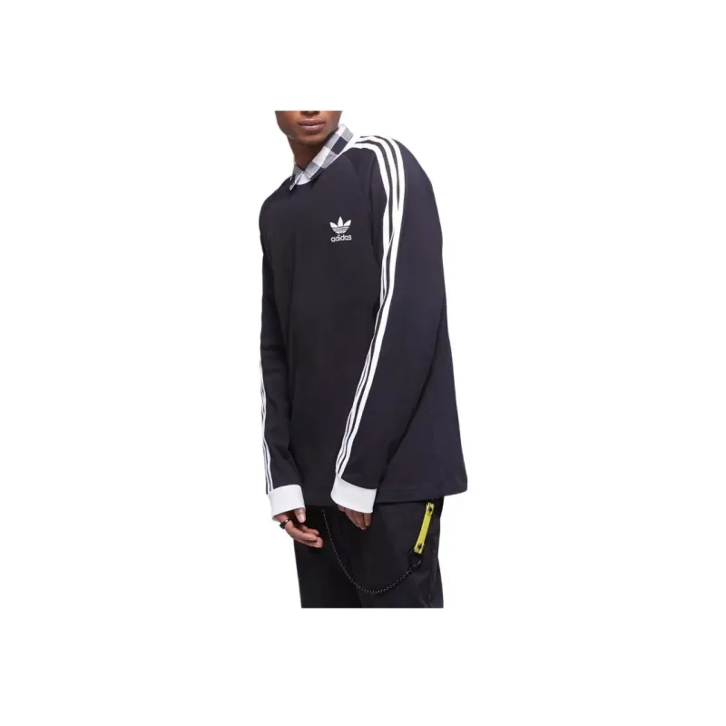 Adidas 3 Stripes Long sleeve T shirt-4
