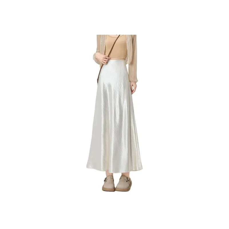 XIANSINIAO Casual Long Skirt Women's-1