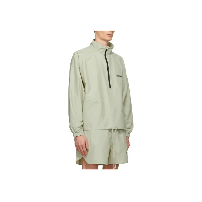 Fear Of God Essentials FW20 Jacket Unisex Gray Green-2