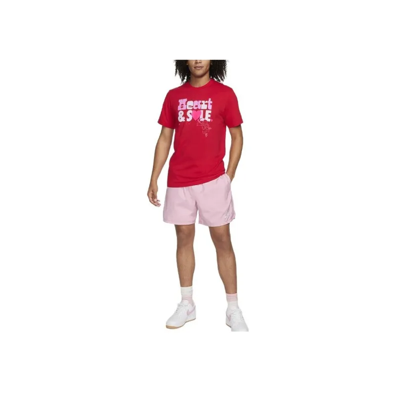 Nike Sportswear T Shirt T Shirt Men's University Red-1