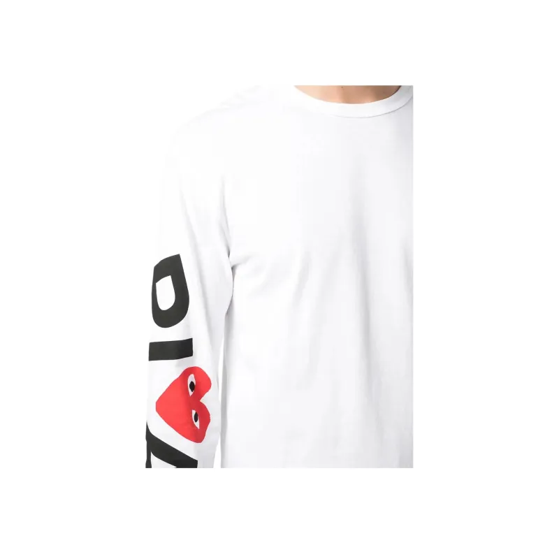 Comme Des Garcons Play Red Big Heart L/S T shirt-4