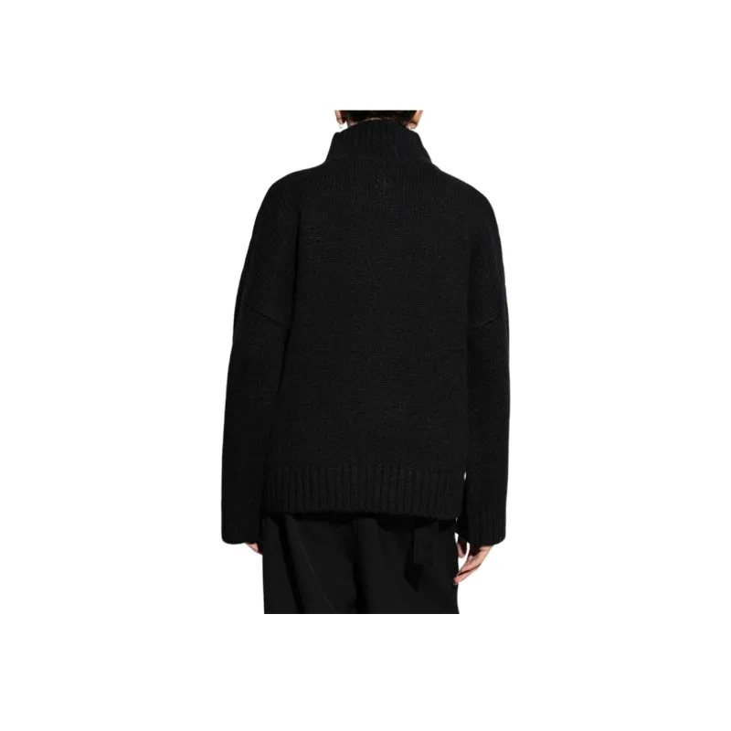 JW Anderson Leather pocket High neck Sweater-2
