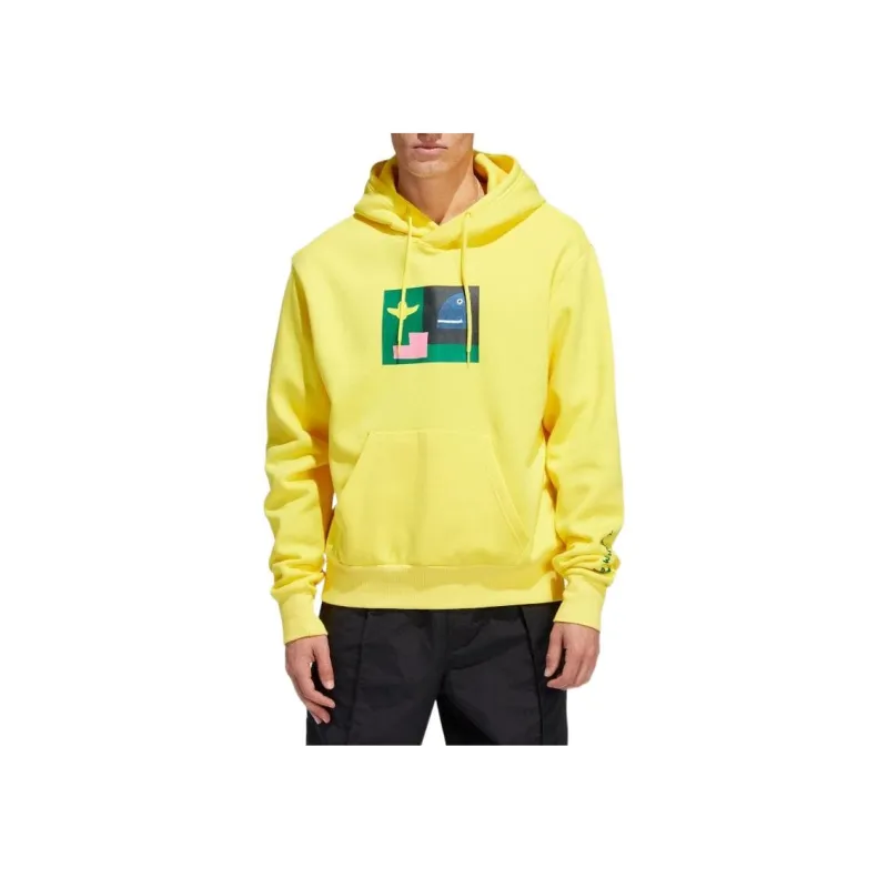 Adidas Sweatshirts Men Yellow-2