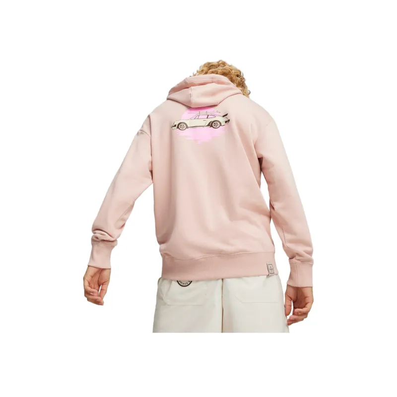 PUMA Porsche Legacy Crews Go Summer Sweatshirt Men's Pink-3