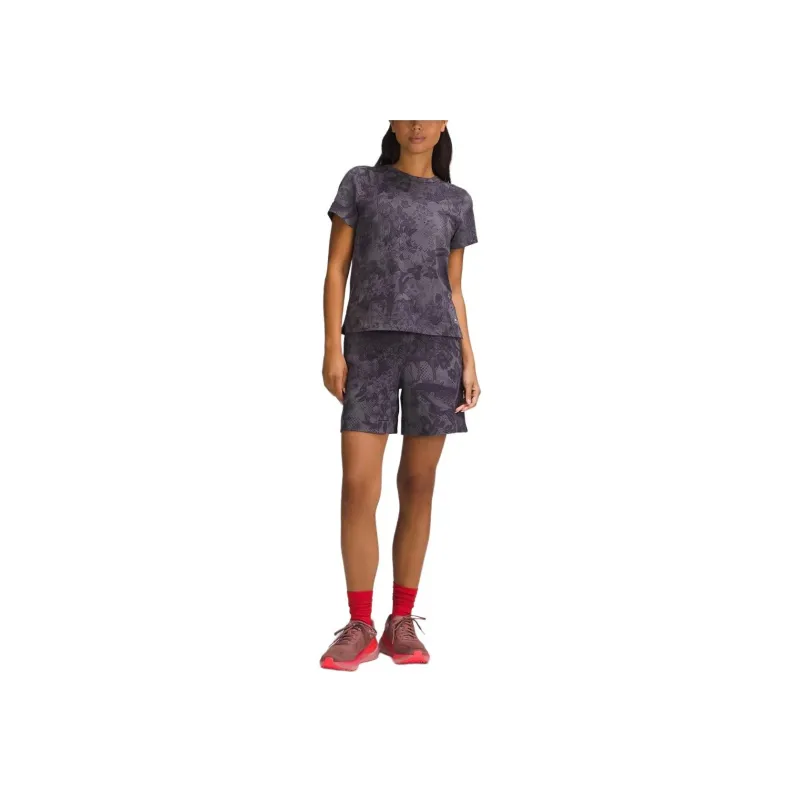 Lululemon Team Canada High Rise Short 6' Casual Shorts Women's-8