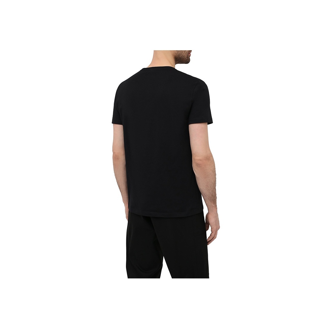 Tシャツ・カットソー ALEXANDER MCQUEEN Men Tops 815069QTAC7 0526 Black Men's Oversized McQueen T-Shirt in Black | Alexander McQueen US
