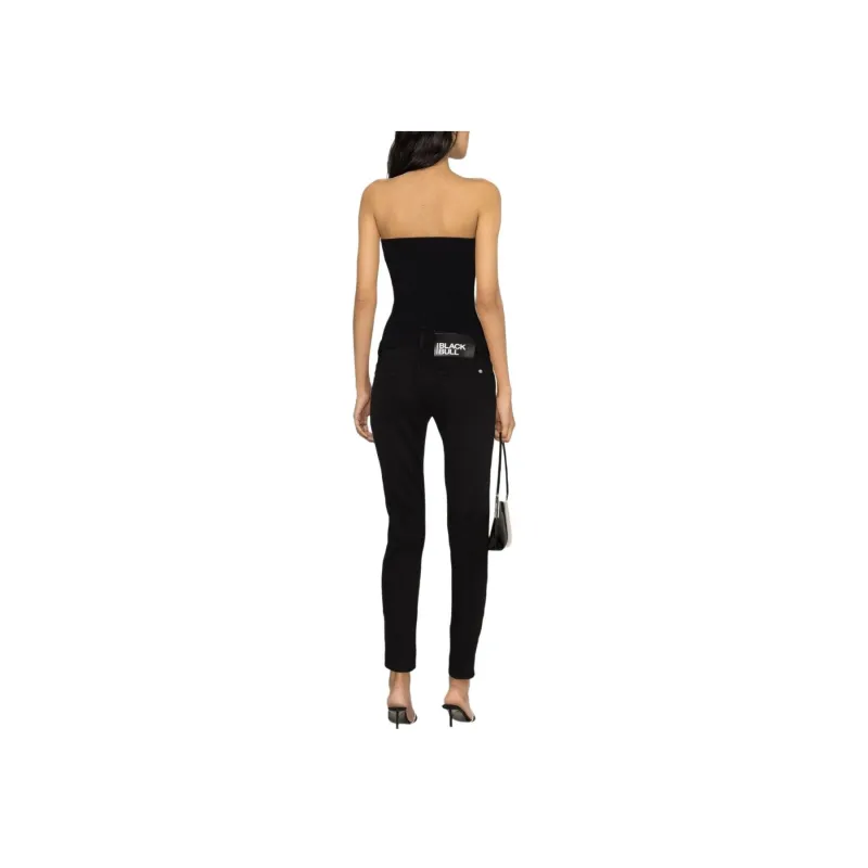 DSQUARED 2 Logo Patch Straight Leg Jennifer Jeans-2