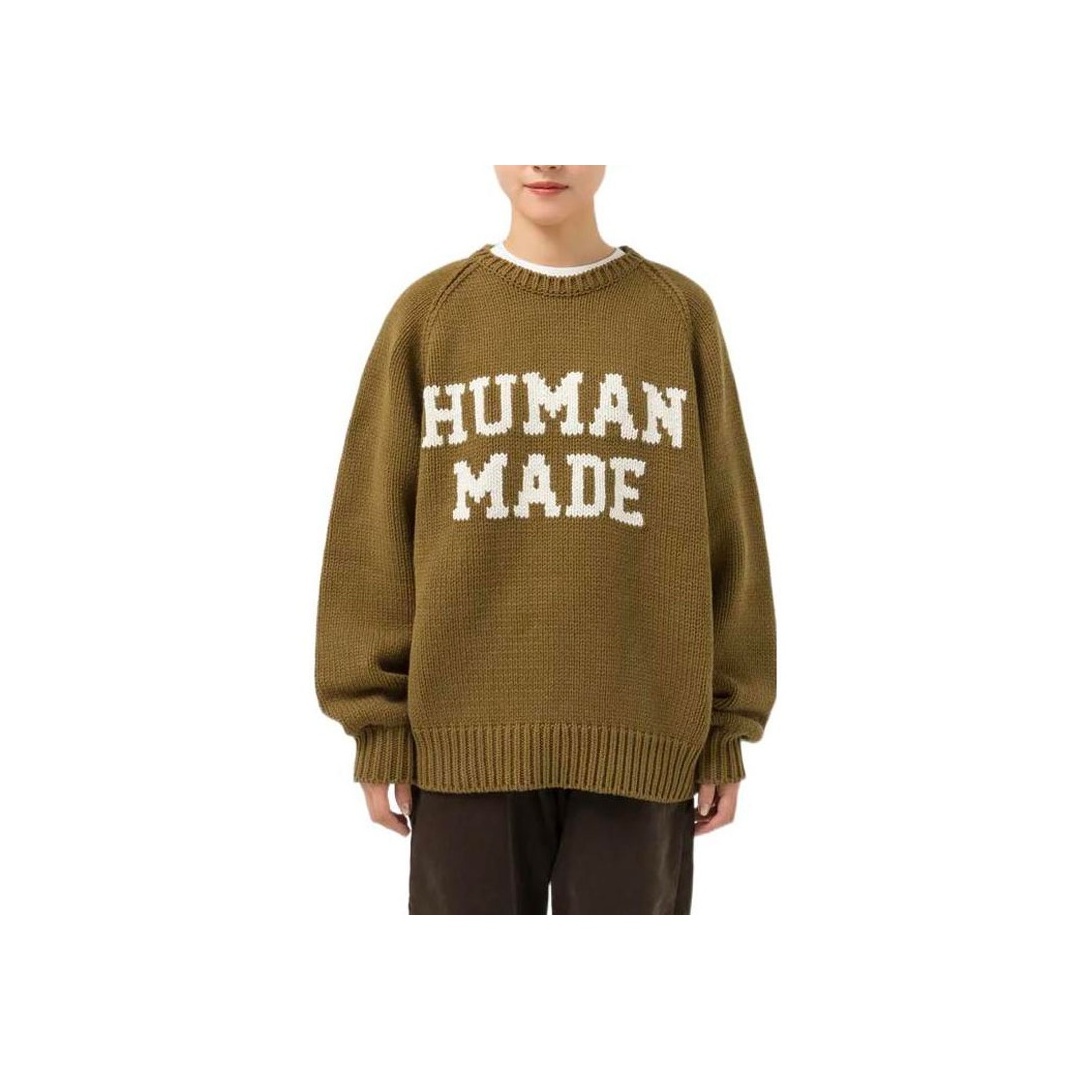 HUMAN MADE Rabbit Raglan Knit Sweater - POIZON