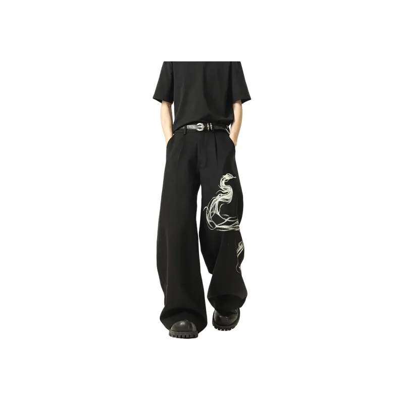 GENT LORE Suit Trouser Unisex Black-0