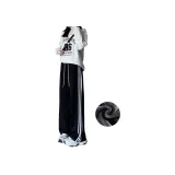Black Fleece-Lined Pants