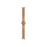 Irregular Single-Link Steel Band Gold