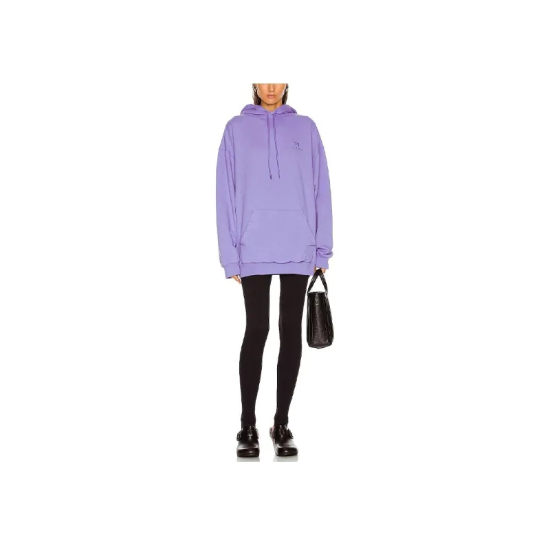 Balenciaga Sweatshirt Women's Purple-2