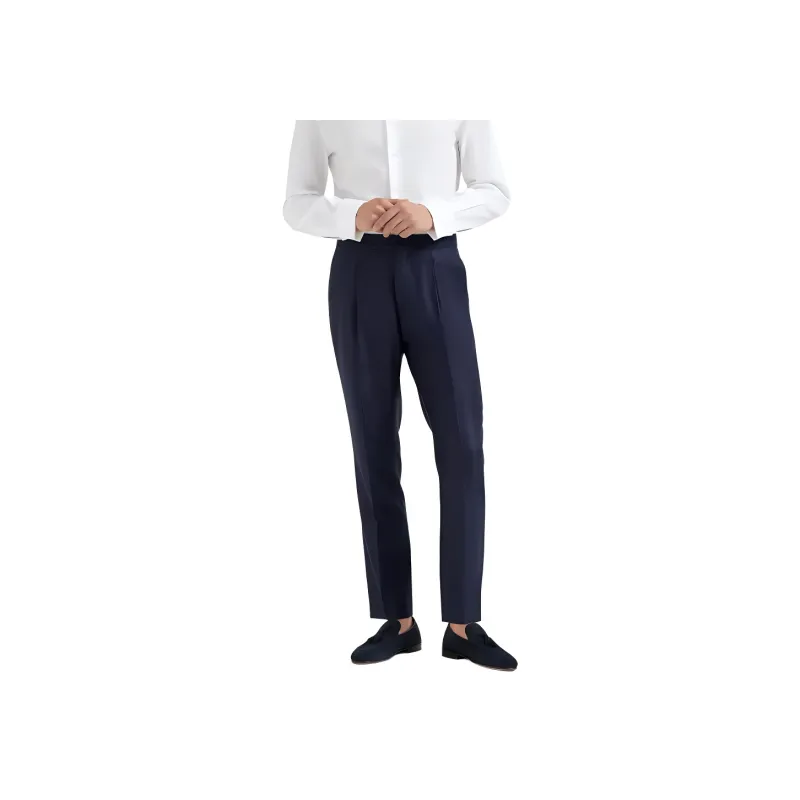 Brunello Cucinelli Pleat detail Tuxedo Trousers-0