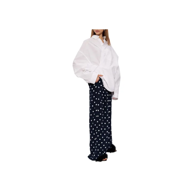 Balenciaga Polka Dot Pattern Pyjama Pants-3