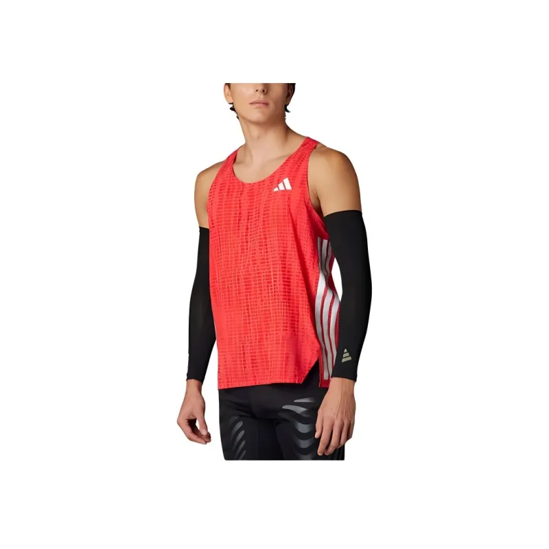 Adidas Free Shipping With AdiClub Adizero Running Singlet-1
