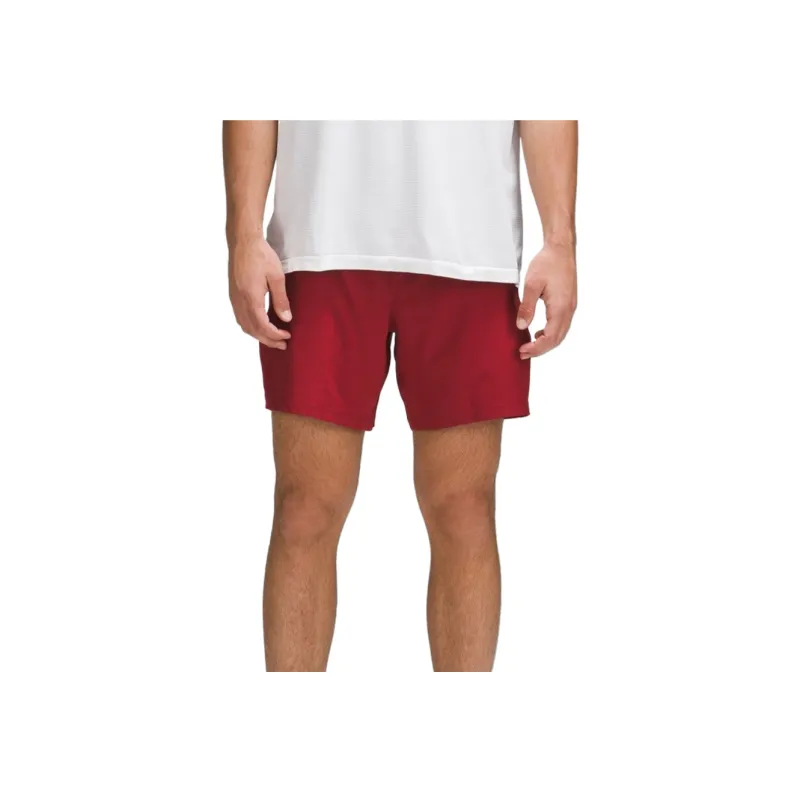 Lululemon Pace Breaker Sports Shorts Men's Dark Red-2