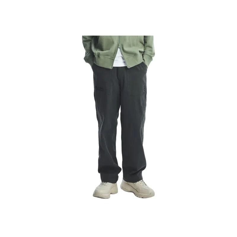 MLB Varsity Boston Red Sox Casual Pants Unisex Charcoal Gray-2