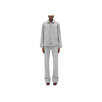 Bottega Veneta Long Sleeved Regular Fit Denim Jacket