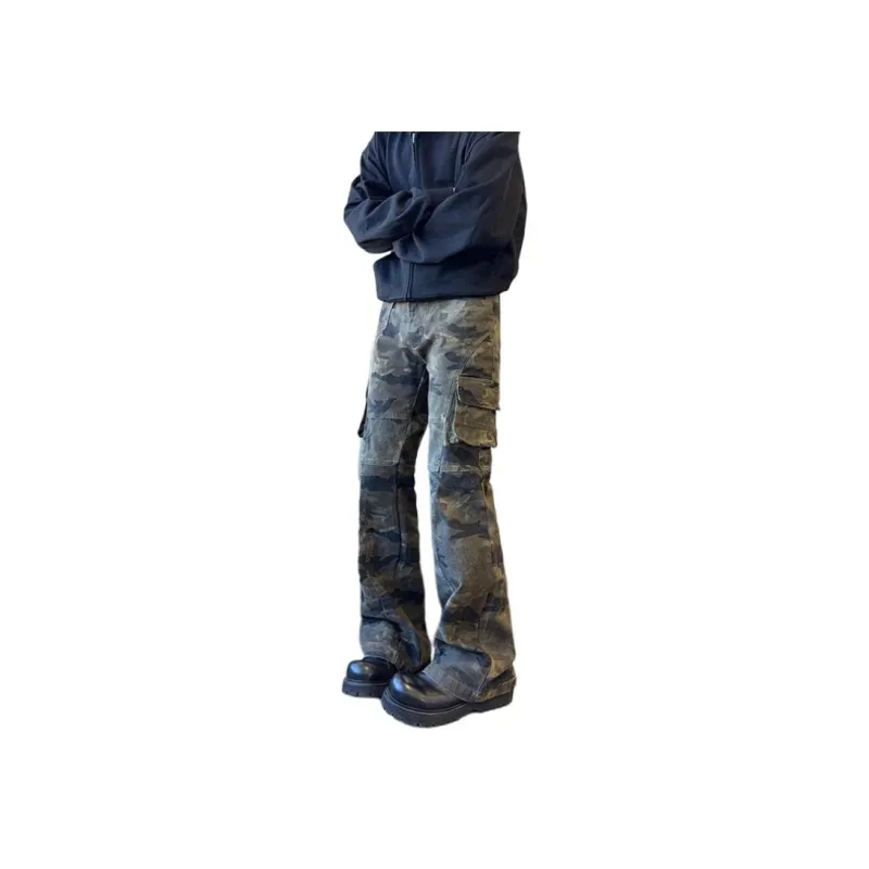 CORNILOT Casual Pants Unisex Camouflage-0