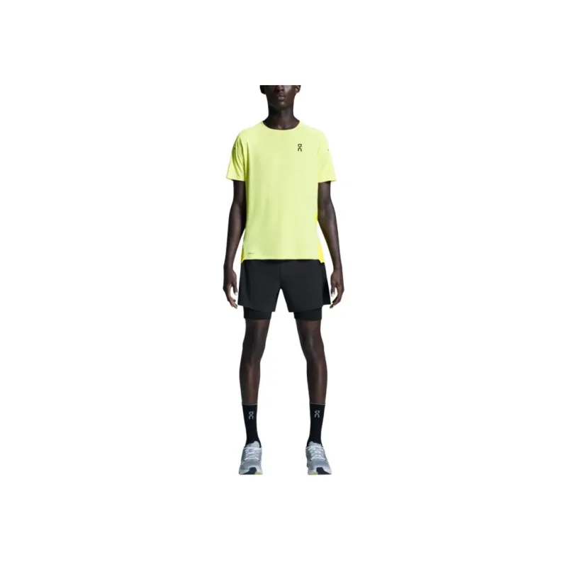 On Performance Sports Shorts Men's Black-0