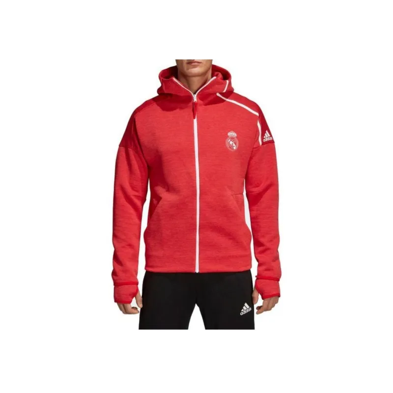 Adidas Real Madrid C.F REAL ZNE Jackets & Coats Men's Red-1