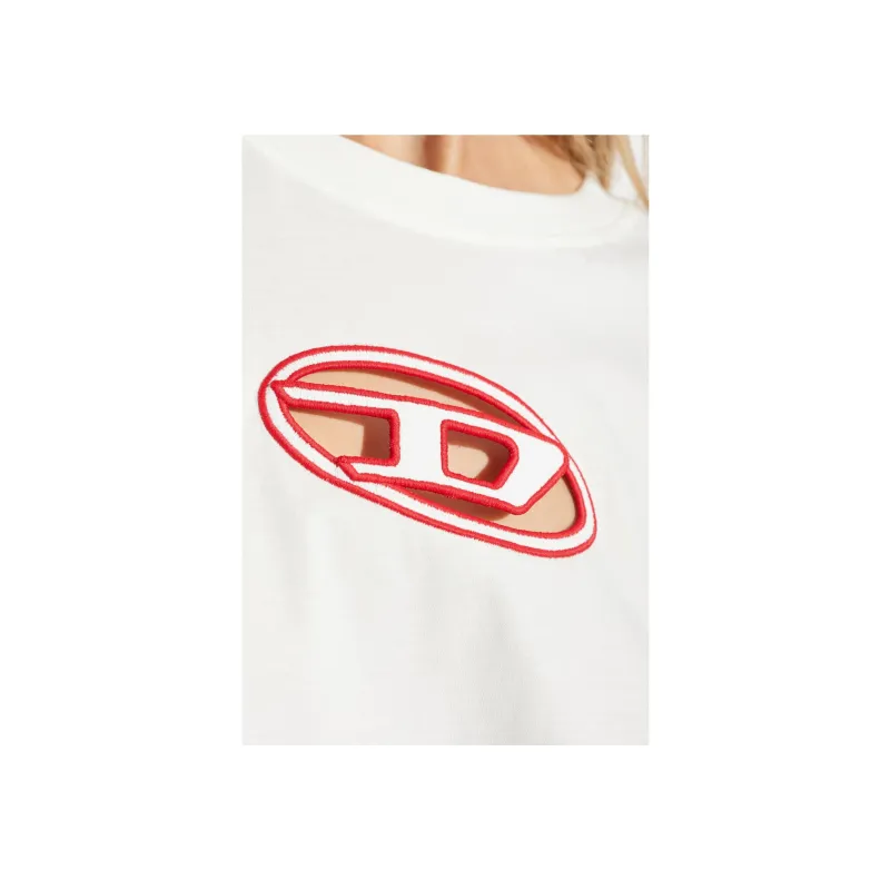 DIESEL T Buxt Crop Od Boxy T Shirt-3