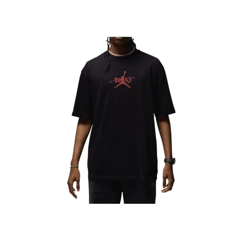 Jordan x Nike T Shirt Men's Black-2