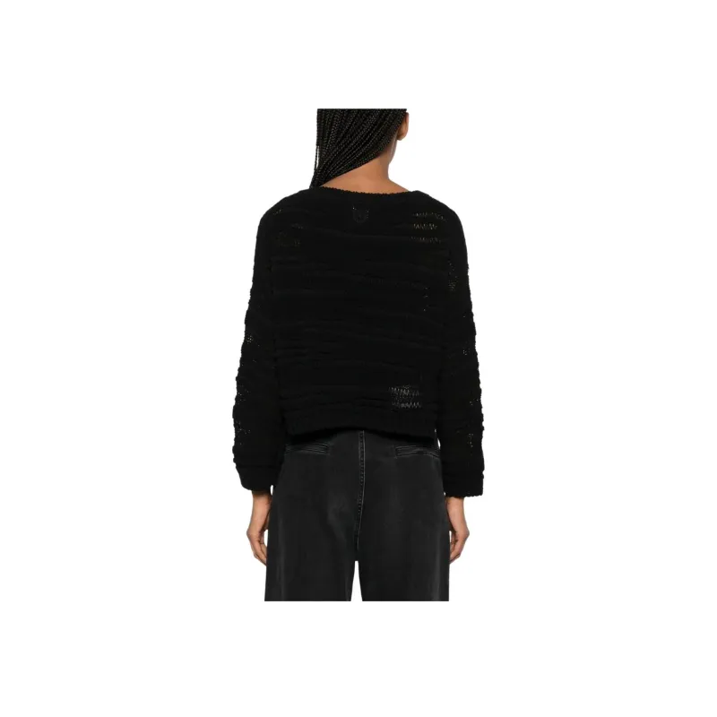 PINKO Boat neck Open knit Jumper-3