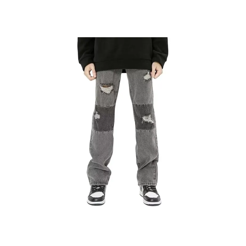 MGXEK Jeans Unisex Black-2