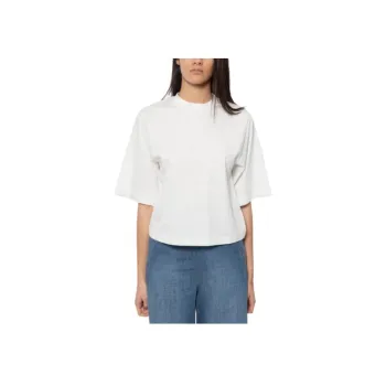PINKO Niamey Wide Short Sleeved Boxy T Shirt