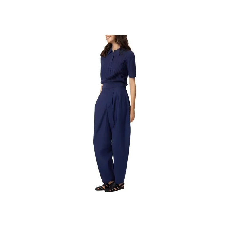 UNIQLO Comptoir Des Cotonniers Collaboration SS25 Casual Pants Women's Blue-0