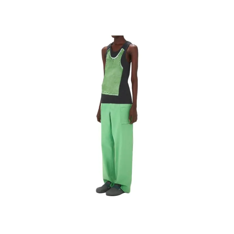 JW Anderson CLAY Series Tank Tops Unisex Black-3
