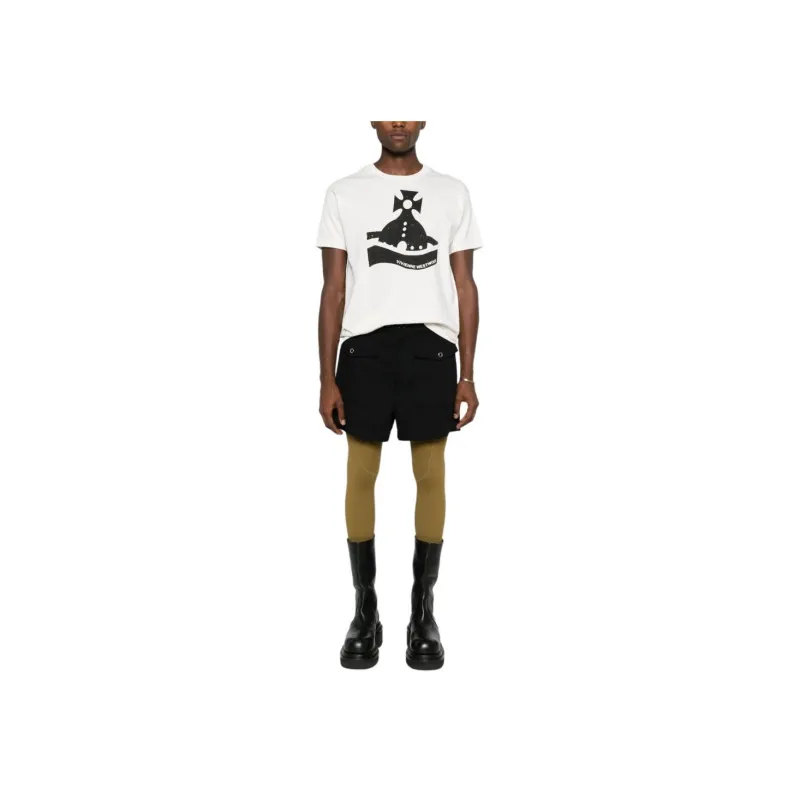Vivienne Westwood Sunken Orb Printed Crewneck T Shirt-2
