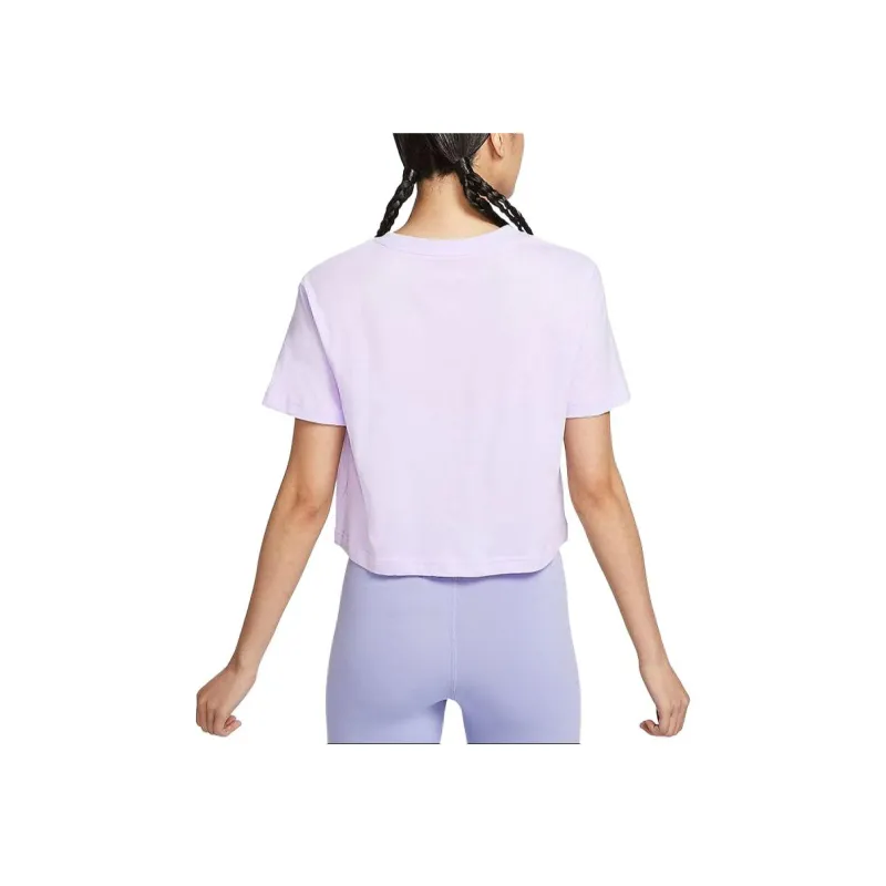 Nike Sportswear Essential Crop Top Asia Sizing Lilac-2