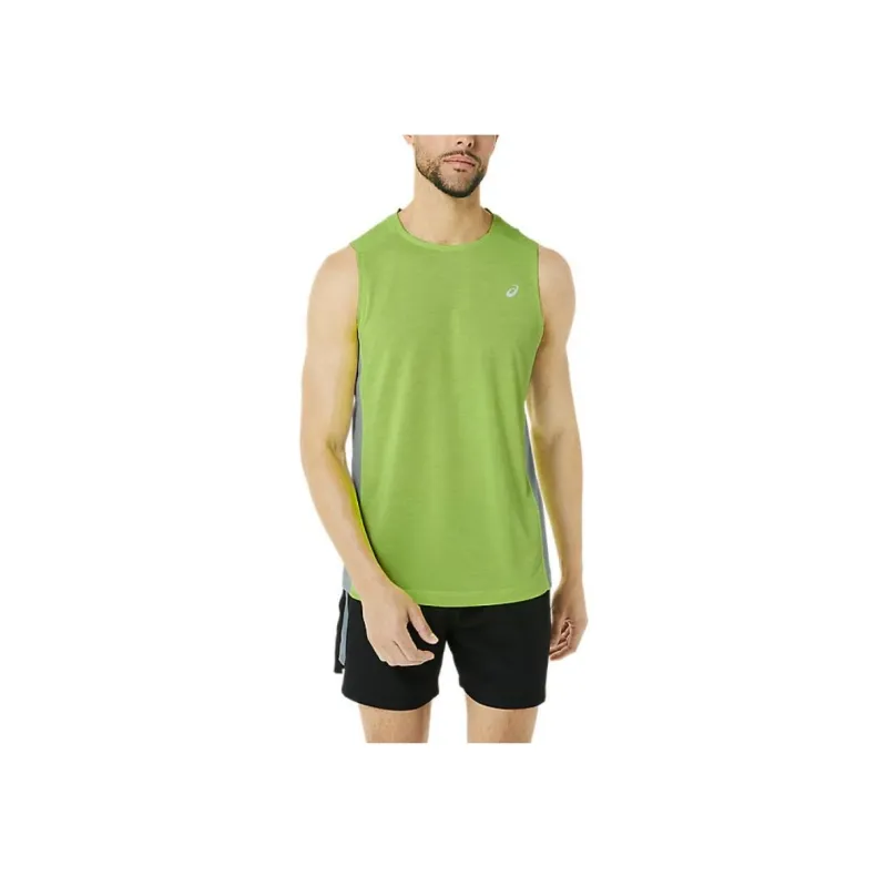 Asics TRAIN SANA Tank Tops Men Green-1