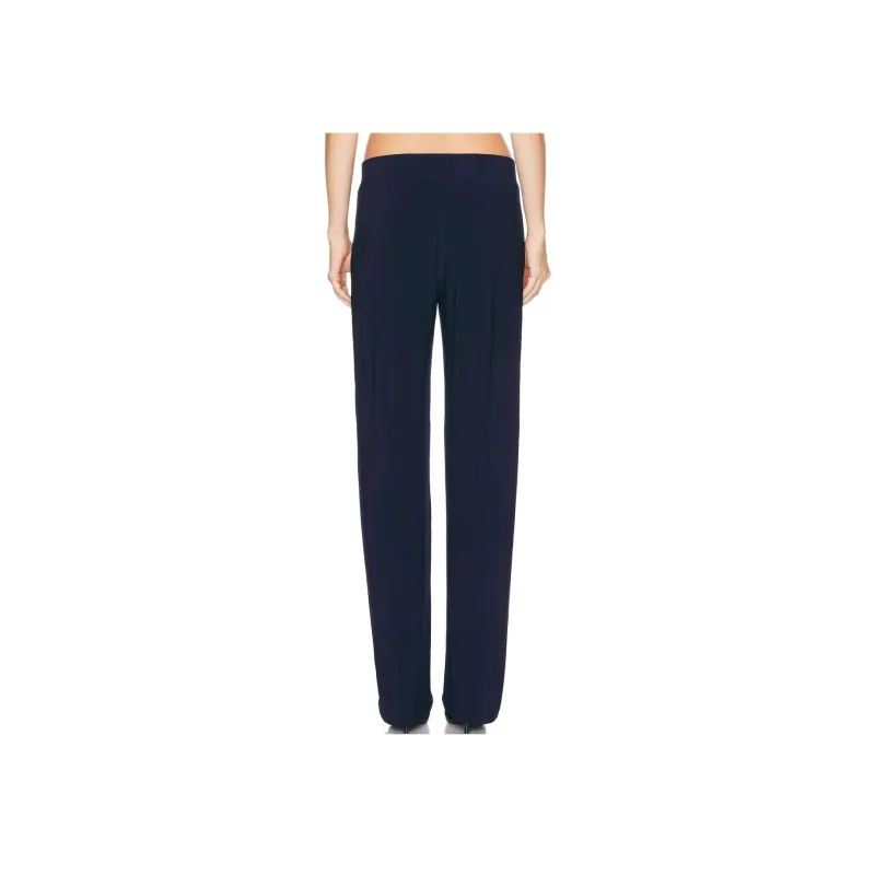 NORMA KAMALI High waisted Straight leg Trousers-1