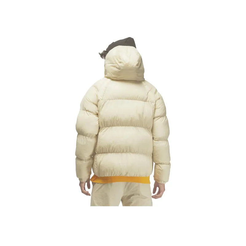 Jordan Puffer Jackets Men Rattan Color-3