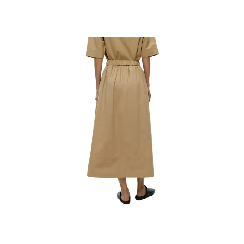 ARKET Casual Long Skirts Women's Beige-1