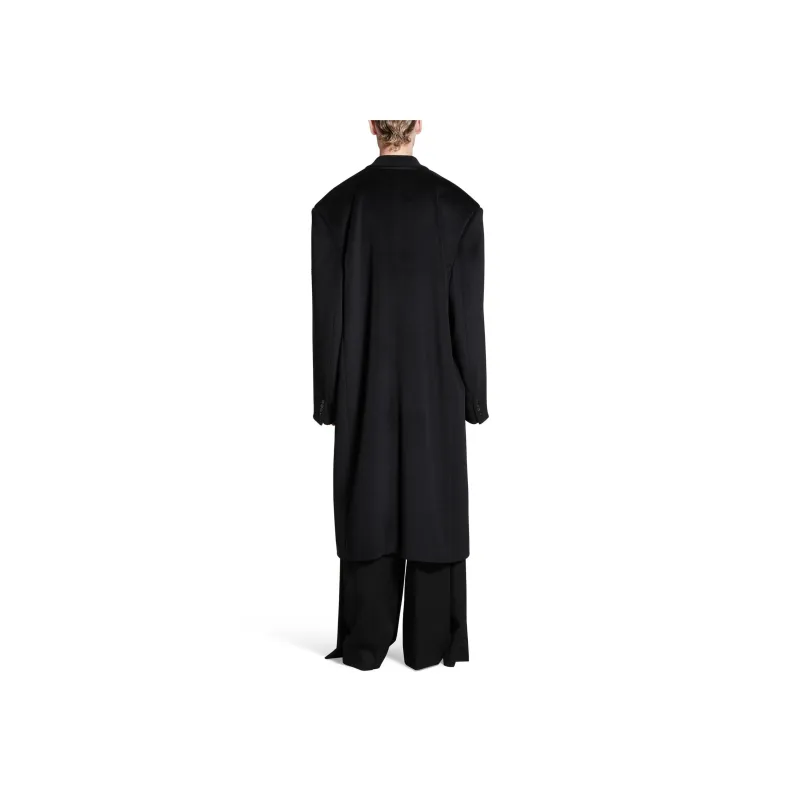 Balenciaga Coats Men Black-3