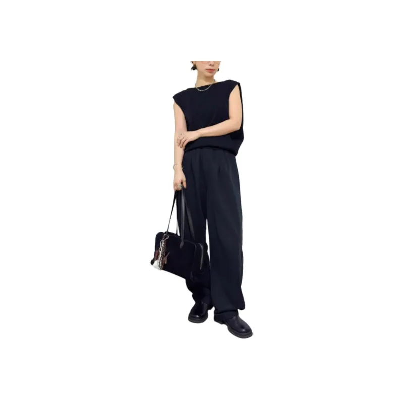 UNIQLO U Collection SS25 Casual Pants Men's Black-4