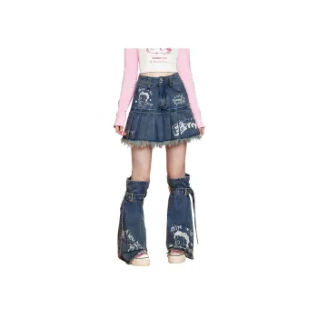 Unifree X Betty Boop™ Co branded Series Denim Short Skirts Women's