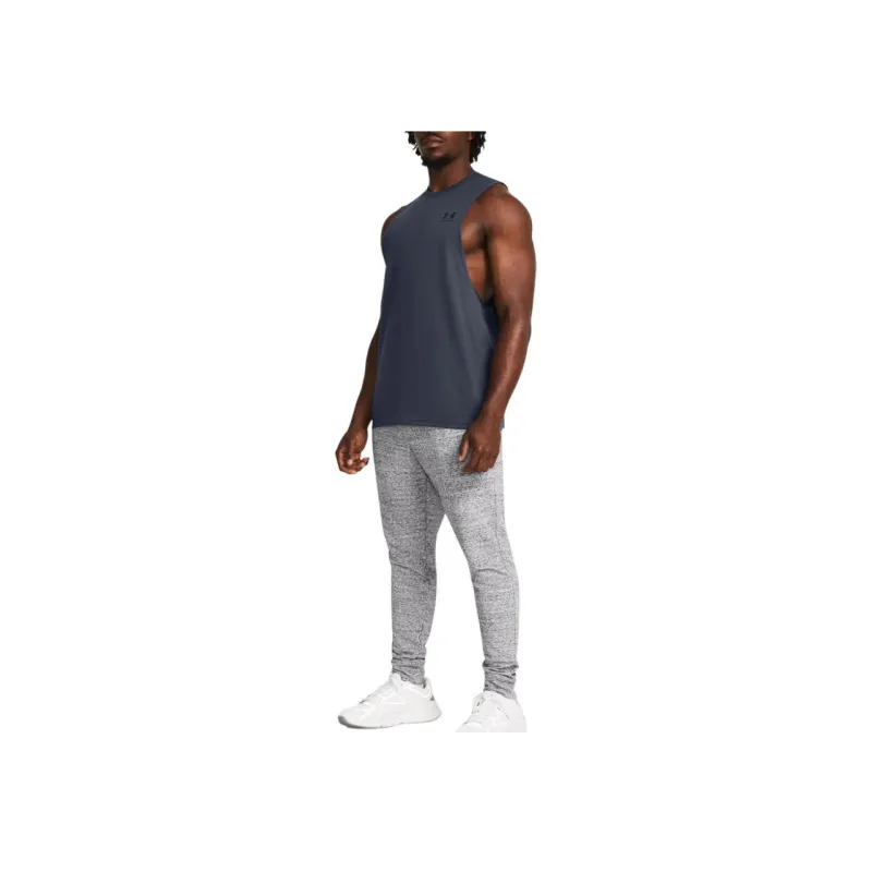 Under Armour UA Rival Terry Knitted Sports Pants Men's Silver-3