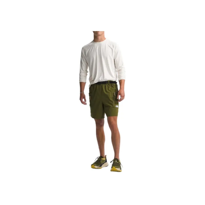 THE NORTH FACE THE NORTH FACE Apparel Collection Class V Pathfinder Belted Shorts Casual Shorts Men's Olive Green-4