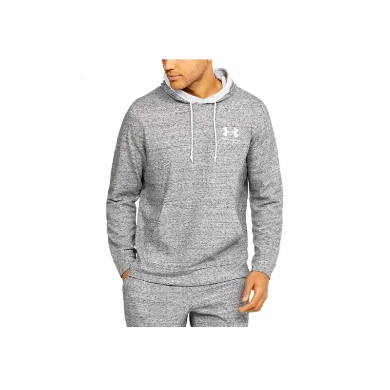 Under Armour Sweatshirts Men Gray White-2