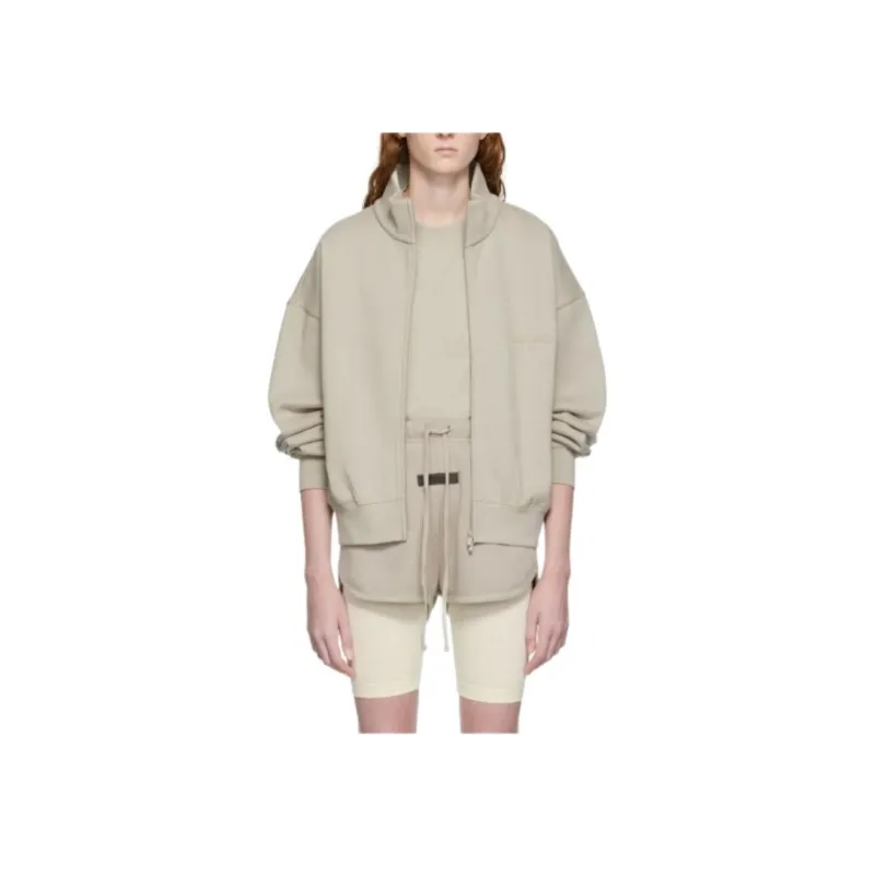 Fear Of God Essentials FW22 Jackets Coats Women's Smoke Gray-2