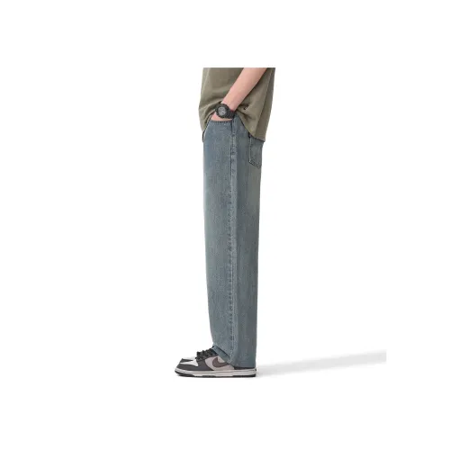 GWIT 데님 블루 데님 남성 청바지